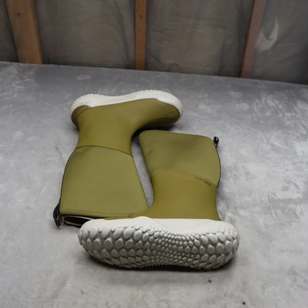 Under Armour Mens 9 Boots Green Mud Freak Waterproof Pull-On‎ Tall Rubber NEW